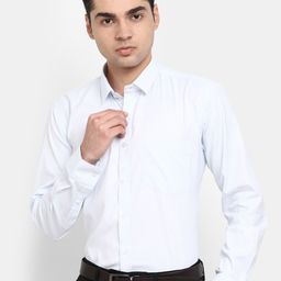J White by Vmart Classic Opaque Micro Checked Formal Cotton Shirt-image-13