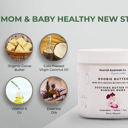 generic Nourish Essentials Co. Happy Nappy and Boobie Butter - Combo of 2 image 2