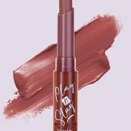 Half N Half Play N Slay Velvette Lipstick - 3.5 ml - Desert Sun-picture-44