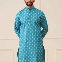 Jompers Floral Printed Cotton Strigth Kurtas-image-36