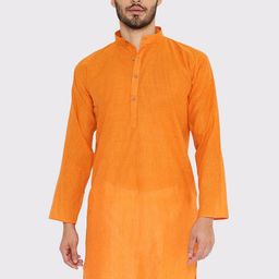 Maharaja Cotton Mandarin Collar Kurta-picture-38