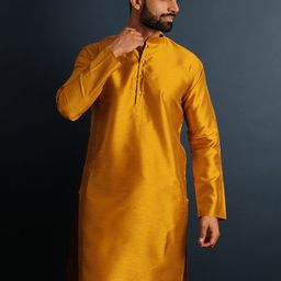 Lightpole Band Collar Straight Kurta-image-71