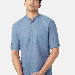 indus route by Pantaloons Men Cotton Kurta-image-48