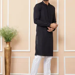 See Designs Men Embroidered Thread Work Kurta-picture-28