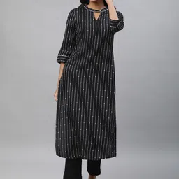 AURELIA Striped Kurta-42