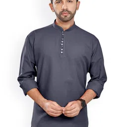 Anouk Mandarin Collar Pure Cotton Short Kurta-image-79