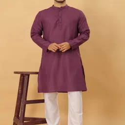 Odd By Poshaak Men Thread Work Kurta-picture-27