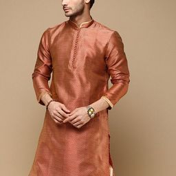 Sanwara Mandarin Collar Thread Work Kurta-picture-32