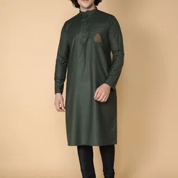 TABARD Mandarin Collar Straight Kurta-picture-57