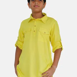 KiddoPanti Boys Pathani Kurta-picture-53