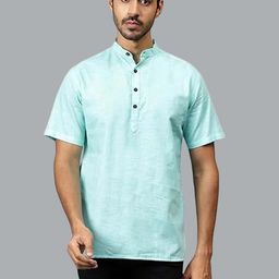 EdinWolf Mandarin Collar Cotton Slim Fit Straight Kurta-picture-40