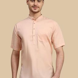 EdinWolf Mandarin Collar Cotton Slim Fit Straight Kurta-picture-41