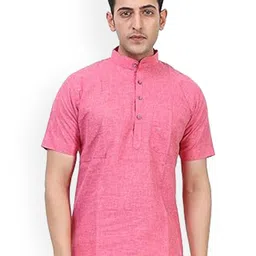 EdinWolf Mandarin Collar Cotton Slim Fit Straight Kurta-picture-23