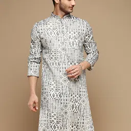 Sanwara Ethnic Motifs Printed Kurta-image-59