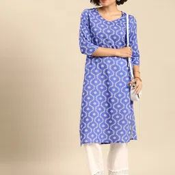 Anouk Floral Printed Kurta-image-22