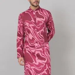 HILO DESIGN Abstract Printed Straight Kurta-image-62