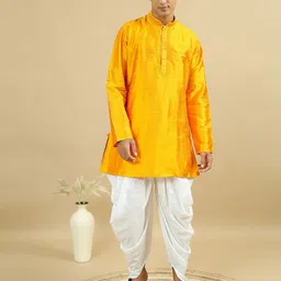 TATTVA Men Thread Work Grandeur & Majestic Artwork Kurta-picture-35