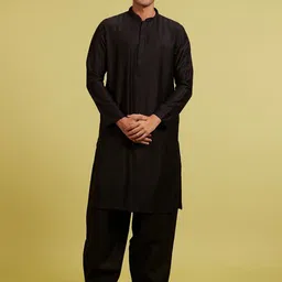 Diwas by Manyavar Men Sequinned Kurta-picture-58