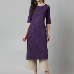 Shaily Women Geometric Flared Sleeves Sequinned Kurta-picture-0