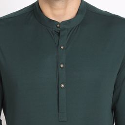 Turtle Men Thread Work Pathani Kurta image 5