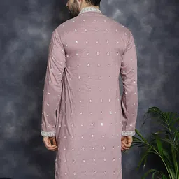 Jompers Mandarin Collar Geometric Printed Kurta image 2
