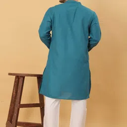 Odd By Poshaak Men Thread Work Kurta image 4