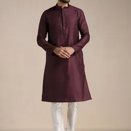 Manyavar Men Kurta with Pyjamas-image-4