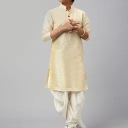 Sangria Boys Straight Kurta With Dhoti Pant-35