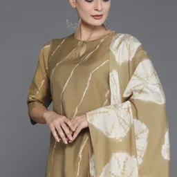 Libas Printed Regular Kurta with Palazzos & With Dupatta image 2