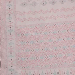 Libas Floral Embroidered Regular Thread Work Kurta with Trousers & With Dupatta image 3