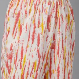 KALINI Bandhani Printed Regular Thread Work Pure Cotton Kurta with Trousers & Dupatta image 3