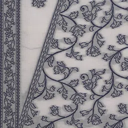 Libas Woven Design Regular Pure Cotton Kurta with Trousers &  Dupatta image 3