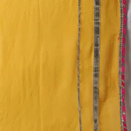 Rajnandini Women Plus Size Floral Embroidered Pure Cotton Kurta with Sharara & Dupatta image 4