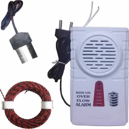 CraftQua Water Tank Overflow Alarm with High Quality Overflow Voice Sound with 15mtr Wire Wired Sensor Security System-28