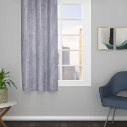 THE CONVERSION Grey Striped Room Darkening Window Curtain-image-52