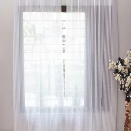 Homefab India Set of 4 Sheer Window Curtain-40