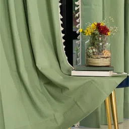 URBAN SPACE Green Door Curtain-image-82