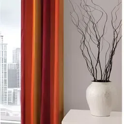 Shopgallery Orange Room Darkening Door Curtain-image-115