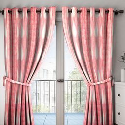 Cortina Pink  Long Door Curtains-image-13