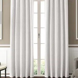 GM Off-White Set of 2 Curtain Curtains-9