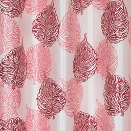 Cortina Set of 2 Leaf Printed Window Curtains image 5