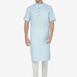 Modi Kurta Striped Mandarin Collar Kurta-picture-56