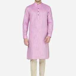 Modi Kurta Mandarin Collar Regular Cotton Kurta-image-18