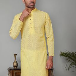 Jompers Men Thread Work Kurta-19