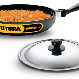 Futura Frying with Rounded Sides (NF24RS) Fry Pan 24 cm diameter with Lid 1 L capacity-image-68