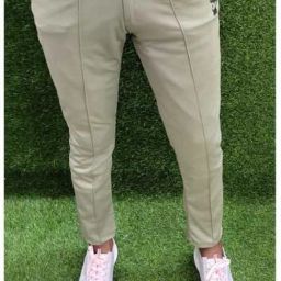 Men Solid Green Track Pants-image-98