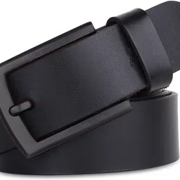 metronaut Men Black Genuine Leather Belt-picture-10