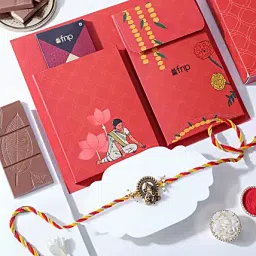 Divine Ganesha Rakhi Chocolate Hamper-image-2