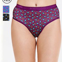 Bodycare Women Pack Of 6 Assorted Printed Hipster Briefs 17000-6PCS-image-16