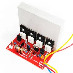 m v collection 300 WATT HIGH POWER 2SC5200 MONO BOARD WITH BIG HEATSINK FOR BEST PERFORMANCE Electronic Components Electronic Hobby Kit image 2